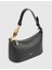 Roomy Hakiki Floter Deri Siyah Kadın Omuz Çantası 2
