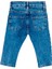 Jack Lions Erkek Çocuk Mavi Skinny Denim Kot Pantolon – Kemerli, Düğmeli, 5 Cepli 6