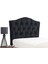 Truva Başlıklı Karyola 100X200 Siyah 2