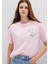 Morning Calls Baskılı Pembe Tişört 1613379-71007 3