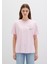 Morning Calls Baskılı Pembe Tişört 1613379-71007 5