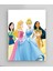 Disney Prensesleri Metal Tablo Model 1 2