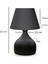 Mondo Abajur Siyah / Antrasit 3