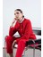 Pepper Yuvarlak Yaka Buklet Ceket Kırmızı 1