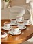 Istiridye 6 Kişilik Kahve Fincan Takımı Beyaz 90 ml 1