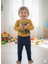 Kız Erkek Çocuk Bebek Uzun Kollu Çıtçıtlı Body-Badi %100 Pamuk 3.5-4-5-6 Yaş 1