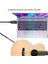USB Gitar Andio Kablosu USB Erkek Arayüzü - 6,35MM (1/4 Inç) Mono Elektro Gitar Bağlantı Kablosu Profesyonel Gitardan Pc'ye Windows/macos ile Uyumlu USB Bağlantı Kablosu - Hem 44,1 Khz Hem D 5