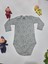 Çocuk Bebek Uzun Kollu Çıtçıtlı Body-Badi %100 Pamuk Nefes Alabilen Kumaş 3.5-4-5-6 Yaş 6