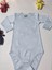 Kız Erkek Çocuk Bebek Uzun Kollu Çıtçıtlı Body-Badi %100 Pamuk 3.5-4-5-6 Yaş 4