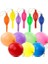 Balon 25'li Lastikli Zıpzıp Balon Punch Panç Büyük Boy Renkli 2