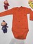 Kız Erkek Çocuk Bebek Uzun Kollu Çıtçıtlı Body-Badi %100 Pamuk 3.5-4-5-6 Yaş 6