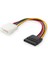 4-Pin Molex Erkek - 15-Pin Sata Güç Dönüştürücü Kablo (20 Cm) 1