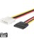 4-Pin Molex Erkek - 15-Pin Sata Güç Dönüştürücü Kablo (20 Cm) 3