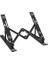 SL-AL10 Siyah Alüminyum Katlanabilir Laptop Stand 4