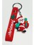 Yılbaşı Noel Baba Silikon Anahtarlık 1