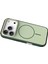 CPT05 Apple iPhone 17 Pro Neva Magsafe Kapak - Koyu Yeşil 4