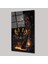 Alevler Içindeki Kaplan - Cam Tablo - DEG0164 1