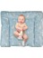Baby&apos;ness Elyaf Dolgulu Pvc Alt Değiştirme Minderi, Sıvı Geçirmez, Leke Tutmaz, Aydede Desenli, Mavi, 75X85CM 2