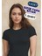 Kadın Giyim Pamuklu & Elastan Sıfır Yaka T-Shirt 3 Adet Ekonomik Paket LL.223.ILK60.001 1
