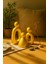 3’lü Gold Set Soyut Aile Figürü – Modern Dekoratif Heykel 2