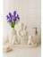 El Yapımı Aile Figürlü Dekoratif Set – Vazo, Sevgili ve Çocuk Figürleri (5 Parça) 4
