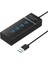 USB Çoklayıcı 4in1 USB 3.0 4 Port Çoğaltıcı Hub 5gpbs Hızlı Aktarım 30CM Kablo Pc Bilgisayar Switch Splitter 1