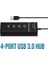 USB Çoklayıcı 4in1 USB 3.0 4 Port Çoğaltıcı Hub 5gpbs Hızlı Aktarım 30CM Kablo Pc Bilgisayar Switch Splitter 3