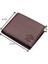 Vidar Hakiki Deri Kağıt Para ve Bozuk Para Bölmeli Erkek Cüzdanı - Kahverengi 1