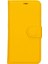 Apple iPhone 15 Uyumlu Deri Cüzdanlı Kılıf Mwwn FL12 Sarı 4
