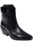 Kısa Western Kadın Topuklu Bot SMS-58151 Siyah 1