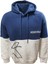 Cool T01215 Erkek Oversize Kapüşonlu Baskılı Üç Iplik Sweatshirt - ST01215-MAVI-L 1