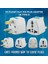 Uluslararası Seyahat Adaptörü 2’li Set, Tip C Avrupa + Tip G Ingiltere Adaptör Fişi, 150+ Ülke Uyumu, Çoklu Uç Fiş Desteği, Hac/umre/abd/ab/ingiltere/avustralya Priz Dönüştürücü 2