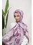 Floral Akrilik Desenli Dijital Soft Şal 8