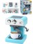 Pilli Işıklı Sesli Mutfak Oyuncağı Gerçekçi Buhar Özellikli Eğitici Espresso Makinesi 1