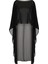 Siyah Krep Kaftan 2