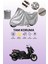 Gri Yamaha X-Max 400 Iron Max Uyumlu Motosiklet Brandası, Koruyucu Örtü, Motor Branda 1