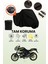 Siyah Arka Çanta Uyumlu Bmw R 1150 R Uyumlu Motosiklet Brandası, Koruyucu Örtü 1