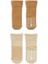 Bfs Bistyle Çemberli Kaymaz Havlu Soket Çorap 2'li BS10503 Bej-Hardal 3
