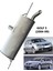 Volkswagen Golf 5 Tek Çıkışlı Arka Susturucu Arka Eksoz (2004-09) 2