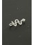 Yılan Tragus Piercing 1 Adet 1
