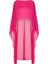 Simli Krep Fuşya Kaftan 1