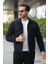 Slim Fit Erkek Fermuarlı Mevsimlik Ceket - 7423 1