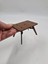 Ahşap Minyatür Oyuncak Dekoratif Masa 10 cm x 6 cm x 6 cm 2