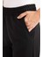 Jogger Fit Beli Lastikli Basic Düz Cepli Eşofman Altı D4234AX25AU 5