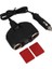 1630 12-24V Çift USB Girişli 120W 80CM Kablolu 2'lı Araç Çakmak Çoklayıcı 5