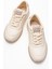 Virto Premium Bej Bağcıklı Kadın Spor Ayakkabı 2