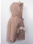 Su ve Rüzgar Geçiemez Kapüşonlu Şişme Peluş Kışlık Kız Çocuk Mont 2-6 Yaş 50327 3