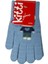 Spteks Kitti 4-8 Yaş Erkek Çocuk Açık Mavi Renk Ayıcık Figürlü Kışlık Örme Eldiven 4
