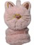Spteks Kepp Model Kız Çocuk Pembe Renk Kedi Figürlü Sıcak Tutan Kışlık Peluş Kulaklık 3