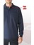 Polo Yaka Sweatshirt – Lacivert 2 Iplik Kumaş, Uzun Kollu Rahat Iş Elbisesi 2